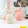 Świece Wesołych dekoracji wielkanocnych 3D Bunnies Świeca na świeca silikonowa silikonowa forma Sile Rabbit Mod Making Animal Tort