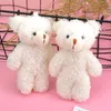 11см плюшевые плюшевые кукол Teddy Bear Toys Girl Kawaii Cartoon Animal Bear Bear Bear фаршированный школьная сумка школьная сумка Странство милое животное плюшевое плюшевое кукол Детские подарок