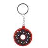 Creative Doux Donut Porte-clés Party Favors Enfants Alimentaire Pendentif Porte-clés Bagpack Ornements Accessoires De Noël Nouvel An Enfant Cadeaux