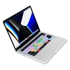 Covers XSKN Final Cut Pro -toetsenbordomslag voor 2021 Nieuwe MacBook Pro 16.2 (Model A2485)/MacBook Pro 14.2 (Model A2442) met Touch ID