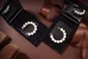 Nouveau conçu mode perles Dangle pendentif en forme de C boucles d'oreilles goujons lettres B femmes cerceaux d'oreille bijoux de créateur new-5Ddsa