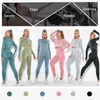 Yoga -Outfit Frauen Tracksanzug nahtlos Yoga Set Women Sportswear Anzug für Fitness Training Kleidung Sport Outfit Fitnessstudio Kleidung Sports Anzüge 230526