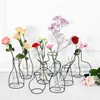 Vases Fer Fil Fleur Vase En Métal Pot Organisation Conteneur Fournitures Pour La Maison Chambre Dortoir Chambre Décoration