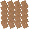 Present Wrap 30 PCS Kraft kuvert kuvertinbjudningar Vykort Stationery Brown Simple Style Blessing Mini Writing Letter Covers