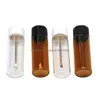 Accessories Smoking Accessory Glass Bottle Powder Medicine Box With Spoon Liquid Powders Mini Storage Bottles Smoke Tube Storages Sm Dhsjf