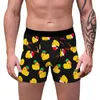 Mutande Intimo natalizio da uomo 3D Divertente anatra Stampato Boxer natalizi Slip Mutandine sexy Marca Novità Boxer Boxer