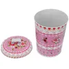 Emballage cadeau Biscuit boîte de rangement fer thé conteneur bonbons bonbons emballage Snack conteneurs décoratif fer blanc