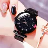Reloj Mujer Luxury Starry Sky Magnetic Mesh Belt Women's Fashion Dress Wrist Strap Zegarek Damski G230529