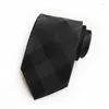 Bow Ties 18 Styles Fashion Man Colorful Tie Cotton Formal For Men Slitte smal smal mager cravate tjocka rutiga slipsar gåvor