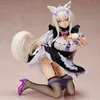 Komik Oyuncaklar Yerli Bağlayıcı Nekopara Azuki Hindistan Cevizi 1/4 Ölçek Pvc Action Figür Anime Seksi Şekil Model Oyuncaklar Koleksiyon Bebek Hediyesi