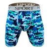 Unterhosen Lange Männer Bein Boxershorts Produkte Herrenhöschen Baumwolle Camouflage Herrenunterwäsche Große Größe Sport Mann 4XL-8XL