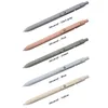 5pcs Retractable Gel Pen Set 0.5mm Writing Ink Pens Black Anti-fatigue Kawaii School Stationery Office Penna Press A