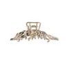 Altre donne in argento oro grande artiglio di farfalla artigli clip geometriche per capelli metallici peli artigli peli peli alla moda