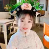 Клипы для волос Древняя китайская принцесса для волос обручи винтаж милый головная уборка Дети девочки детские выступления шпилька