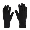 Bérets 1 Set Tendance Élasticité Tricoté Bonnets Chapeau Écharpe Gants Anti Boulochage Unisexe Écran Tactile Pour Un Usage Quotidien