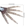 Other Festive Party Supplies Movable Skl 3D Printed Extensions Halloween Finger Decoration Props Horror Ghost Claw Costume Drop De Dh1Vd