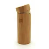 Sonnenbrillenetuis Taschen Mode Holz Brillenetui Übergroßer Zylinder mit flachem Boden Bambusgläser Myopie Aufbewahrungsbox