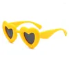 Okulary przeciwsłoneczne retro cukierki w kształcie serca kolor mody projektantki designerki odcienie uv400 mężczyzn kota oko luksusowe okulary przeciwsłoneczne