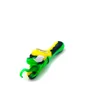 Smoking Colorful Silicone Hand Pipes Portable Snake Spider Style Removable Glass Filter Nineholes Spoon Bowl Herb Tobacco Cigarette Holder Waterpipe Bong DHL