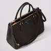 2023 Classic Saffiano Leather Tote Bag - Women's Galleria Cowhide Shopper handväska i fashionabla svart
