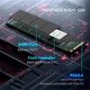 Drives Reletech M2 SSD NVME 1TB 500G SSD M.2 2280 PCIE SSD Disque à semi-conducteurs interne Disque Ordinateur