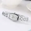 Square Quartz Elegant Electronic Dil Comfortable Head Diamond Geometry Women's G230529