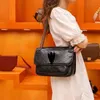 Роскошные женщины -дизайнерские дизайнерские сумочка настоящая кожа высокая качественная пакет с похеткой горячая мода среднего размера обратная печать мешки с перекрестной сумкой для плеча метис
