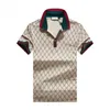 Mode Business Casual Summer Polo T-shirts pour hommes Designer Polo Lettre Imprimer Hommes Polos