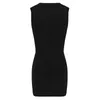Casual Dresses Summer Maxi Dress for Women Sleeveless Hollow Out Twist BodyCon Wrap Slim Fit Party Evening Work