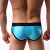 Underpants Ice Silk Mens Underwear Briefs Sexy Bikini Men's Panties G-string Breathable Nylon Thongs Gay Penis Pouch Sleepwear