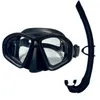 Dykmasker Snorkling Mask Swimming Training Miljövänlig kiseldioxid Gel Ventilation Tube Dining Mask Set 230526