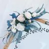 Decorative Flowers 2x Artificial Arch Flower Swag Table Runner Centerpiece Garland For Wall Wedding Ceremony Sign Floral Decoration