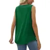 Serbatoi da donna Trendy Bottoming Shirt Cool Square Collar Donne che toccano la pelle Simple Loose Tee Top Canotta Assorbimento del sudore