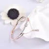 Bangle 1Pcs 2023 Fashion Ladies Bracelet Star Crystal Love Open Acrylic Jewelry Gift