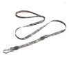 Dog Collars Camouflage Training Leash Reflective Pet Puppy Lead Double Handle Heavy Duty Walking For Small Medium Big Large Dogs
