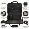 Steering Wheel Covers Multifunctional Auto Desk Adjustable Car Laptop Table Breathable Office Bag For