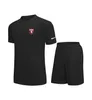 Turin F.C. Männer Kinder Freizeit Trainingsanzüge Jersey Schnell trocknender Kurzarmanzug Outdoor-Sportshirt