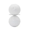 Kruidenmolen 4m 2 lagen golfbal witte acryl rookmaling 1,7 inch mini plastic rook tabak accessoires drop levering home dhzlw