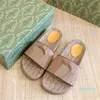 Designer Slides Mens Womens Slippers With Original Box Dust Bag Printing Leather Platform Shoes Fashion Summer Sandals Beach Sneakers Slipper