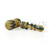 Beracky US Color Glass Hammer Pipe per fumatori Wig Wag 5.2inch Heady Glass Bubbler Handcrafted Cucchiaio colorato Hand Pipes Per erbe secche Tabacco Dab Rigs Water Bong Pipes