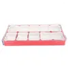 Watch Repair Kits 5 Grids Parts Storage Box Acrylic Case Soft Rubber Lining Accessory Organizer Container Watchmaker Tool Tray