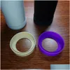 Drinkware Handle 1000pcs Antiscald 6,5cm 70mm Coasters sile Bottle Bottom ER Sleeve Round Protection