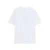 Lanvin Shirts High Edition New Lanvinsシャツ同じ半袖の文字刺繍ラウンドネックTシャツ8E1p DWA0
