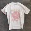 T-shirts pour hommes T-shirts pour hommes Pink Young Thug Sp5der 555555 imprimé Spider Web Pattern coton H2Y style manches courtes Top Tees hip hop taille S-XL L230518