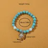 Bracelets jonc pour femme à la mode lumineux creux Fluorite Stretch Bracelet cadeaux vacances