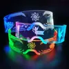 Lumineux néon LED lunettes colorées s'allument pour disco rave festival concert Bar fête enfants cadeau d'anniversaire