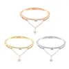 Bangle 1Pcs 2023 Fashion Ladies Bracelet Star Crystal Love Open Acrylic Jewelry Gift