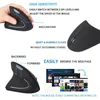 Мыши, эргономичная вертикальная мышь, беспроводная левая компьютерная игровая мышь 5D USB оптическая мышь Gamer Mause для ноутбука, ПК, игры C5AE
