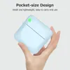 Skrivare Portable Mini Bluetooth Mobie Printer Pocket Wireless Thermal Printer Simple Operation Support Photo Notes Text Memo Printing