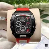 RicharMill Watch Luxury Ins Watches Miller Watch Reprint Mens and Womens Watch Black Technology Limited Edition Cutout Trendy Watch Swiss ZF Factory